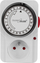 Timer mekanik GreenBlue GB360 E, 48 programe, 3680W, i bardhë