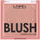 Blush për faqe Lamel Cheek Colour, rozë pjeshkë, efekt i dukje natyrale