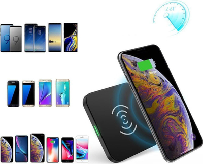 Karikues wireless CT-T511-S, 10W, USB, i zi