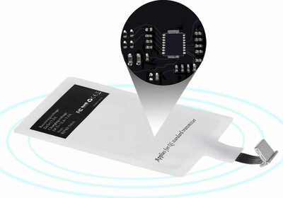 Adapter karikimi pa tel Choetech Qi për iPhone, portë Lightning, 5V 1A, i bardhë