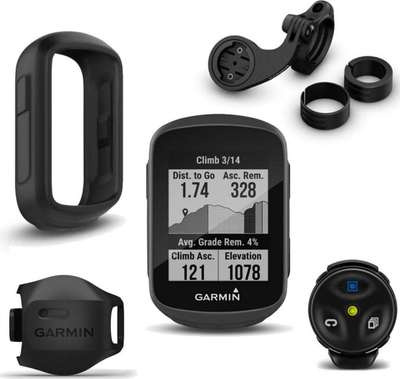 Kompjuter biçiklete Garmin Edge 130 Bundle, GPS, ekran 1.8", i zi