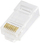 Мрежен конектор Microconnect CON6UTP, RJ45, Cat6 UTP, проѕирен