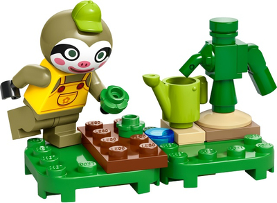 Set lodrash Sylvanian Families Leif's Caravan and Garden Shop, karavan dhe dyqan kopshti, për fëmijë