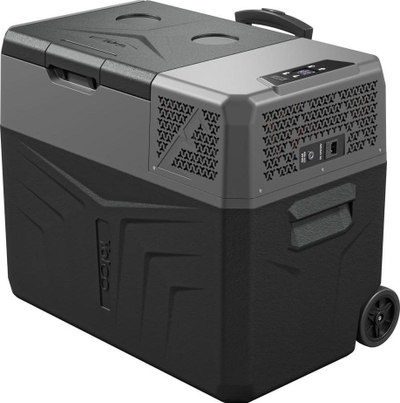 Frigorifer udhëtimi Yolco BCX40 Carbon, 39L, DC 12/24V AC 100–240V, gri karbon
