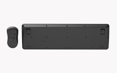 Set tastierë dhe mi Gembird Slim Pro Business KBS-WPS-01, wireless 2.4 GHz, layout US, i zi