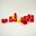 Loja tavoline Kingso Toys Angry Chickens, 12 gota, 2 pula gome, e kuqe