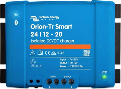 Karikues DC-DC Victron Energy Orion-Tr Smart 24/12-20A, 240W, Bluetooth, blu