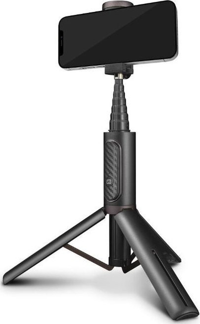 Tripod për telefon YENKEE YSM 300, me kapëse të rregullueshme, i zi