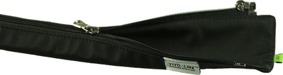 Mbështjellës kabllosh Vivolink PROZIPSLEEVE4.5, diametër 22 mm, me zinxhir, i zi