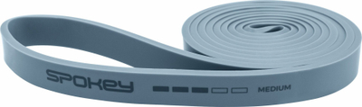 Shirit elastik fitnesi Spokey Power Fitness Rubber Medium 941958, rezistencë mesatare, blu
