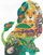Pallto Djeco Puzz'Art Lion, 350 copka, shumëngjyrësh