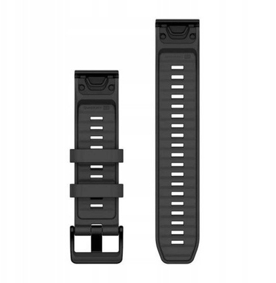 Rrip ore Garmin QuickFit 22, 22mm, me sistem quick release, ngjyrë e zezë
