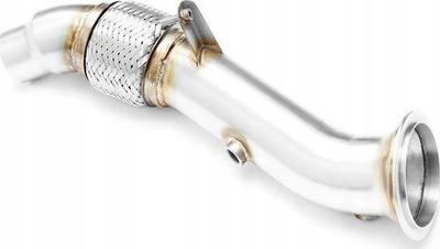 Downpipe BMW N20 F20 F21 F22 F23 F30 F31 F32 F33 F36, 76mm, çelik inox