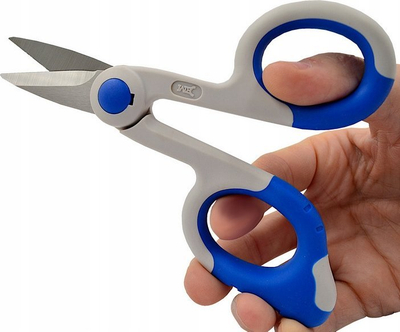 Gërshërë elektrikisti BM 1310, 160mm, dorezë Maxi Grip, gri-blu
