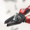 Универзални клиешти Novus NW109-69-205, 205mm, рачка SoftGripp, црвена