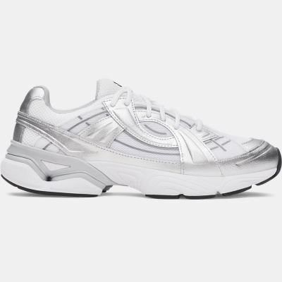 Atlete Under Armour Sola Unisex, nr 45.5, të bardha me argjend dhe të zeza