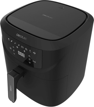 Fritezë pa vaj Cecotec Cecofry 7600, 7.6L, 2000W, e zezë