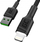 Kabllo Green Cell GC Ray USB - Lightning, për iPhone, iPad, iPod, 120cm