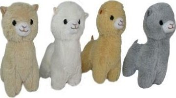 Loder pelushi Sun Day Alpaca, 15cm, 4 ngjyra, multikolor