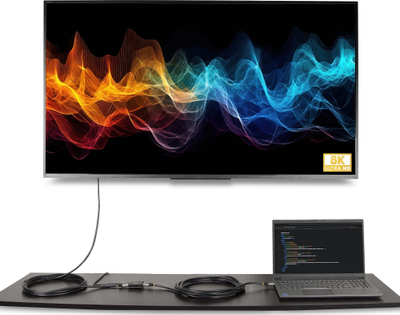 Përsëritës HDMI StarTech.com, 8K 60Hz, HDMI 2.1, i zi