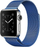 Rrip për Apple Watch Series 7, 45mm, çelik inox, magnetik, blu