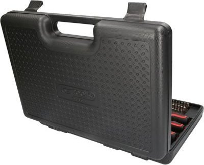 Set kaçavidash KS Tools 159.0100 Ergotorqueplus, 39 copë, me valixhe, e zezë me të kuqe