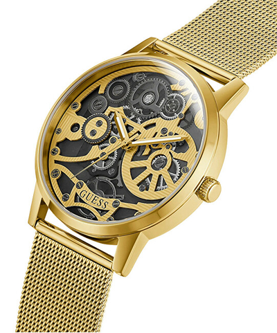 Orë për meshkuj GUESS Gadget , e artë