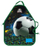 Përparëse për kalamaj Derform Apron Ball 20, me futboll, jeshile
