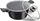 Set tenxhereje dhe tigani Berlinger Haus BH-7106 Carbon Pro, 24 cm, me veshje graniti, gri grafit metalik