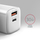 Karikues AXAGON ACU-PQ30, USB-A, USB-C, PD, QC4+, 30W, i bardhë