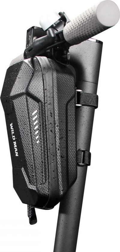 Çantë për trotinet elektrik WildMan Hardpouch, 2L, e zezë