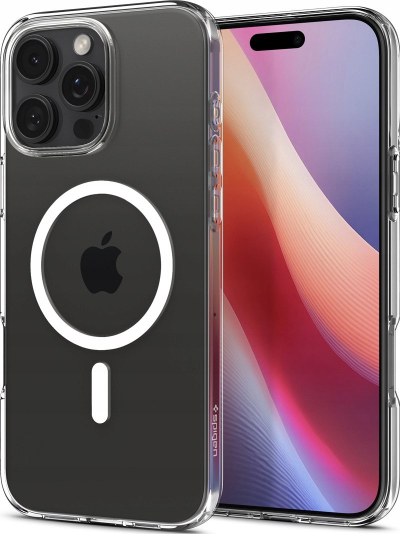 Mbulesë telefoni Spigen Crystal Flex MagSafe, për iPhone 16 Pro, transparente