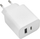 Karikues USB Maxlife MXTC-06, 30W, PD QC, 1x USB-C 1x USB, i bardhë