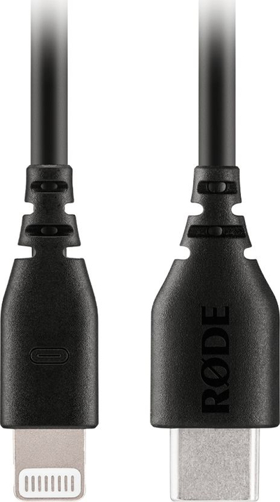 Kabllo audio Rode SC21, USB C në Lightning, 30cm, e zezë