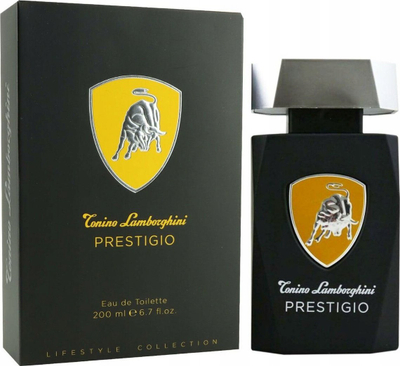 Ujë tualeti Lamborghini Prestigio për burra, 200 ml