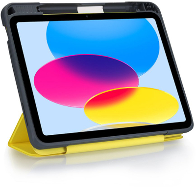 Kopertinë mbrojtëse DEQSTER Rugged Max për iPad 10.9 gjenerata 10, me qëndrim, transparente