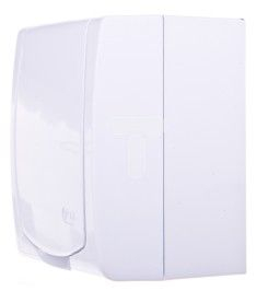 Prizë e jashtme Madera single Schuko, IP44, 16A, e bardhë