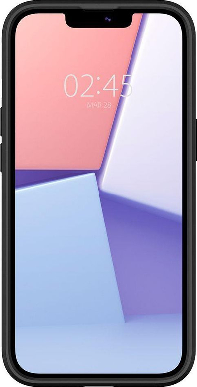 Kllëf telefoni Spigen Ultra Hybrid për iPhone 13 mini, transparent, i zi