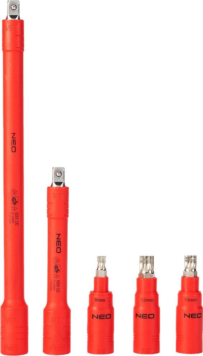 Set mjete të izoluara Neo Tools 01-312, 51 copë, për makina elektrike dhe hibride