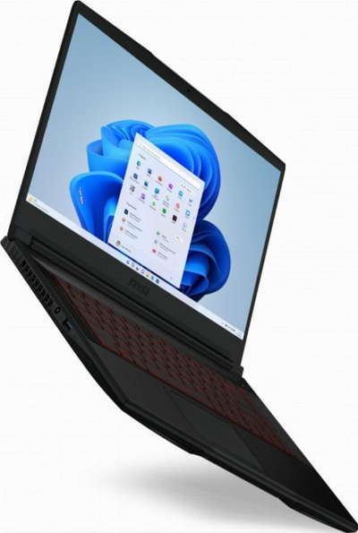Laptop gaming MSI GF63 12UC-1044XPL, 15.6", i7-12650H, 16GB RAM, i zi