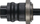 Adapter bërthamash Milwaukee Fixtec M18Ig M16Ag SDS, metal, i zi