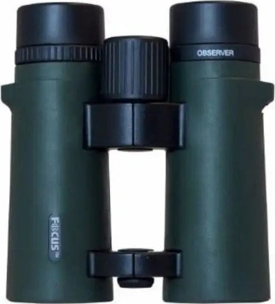 Binokël Focus Observer 8x42, zmadhim 8x, lente 42 mm, ngjyrë e zezë