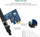 Kartë rrjeti UGREEN PCI Express, Gigabit Ethernet 1000 Mbps, RJ45 LAN