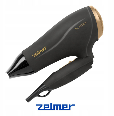 Tharëse flokësh Zelmer ZHD8370 Ionic Care, 2400W, jonizim, dorezë palosëse