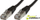 Kabllo rrjeti MicroConnect CAT5e, FTP, 3m, e zezë