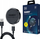 Karikues wireless 3MK Hardy 2 në 1, 15W, Qi, i zi