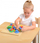 Lodër edukative Masterkidz Gears Board, mekanizëm me rrota, dru, shumëngjyrëshe