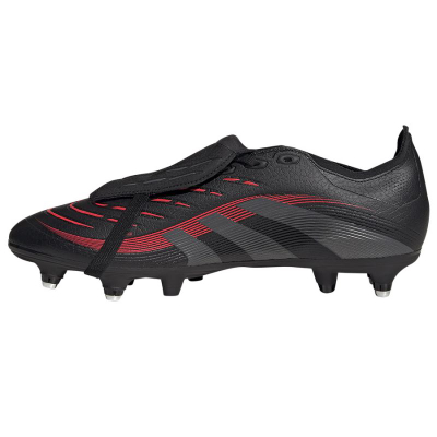 Këpucë futbolli adidas Predator League FT SG, me vida metalike, unisex, ngjyrë e zezë