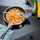 Tigan Rosle Basic Line, 24cm, çelik inox, ngjyrë argjendi