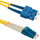 Kabllo fibër optike Microconnect LC SC për rrjet, e bardhë